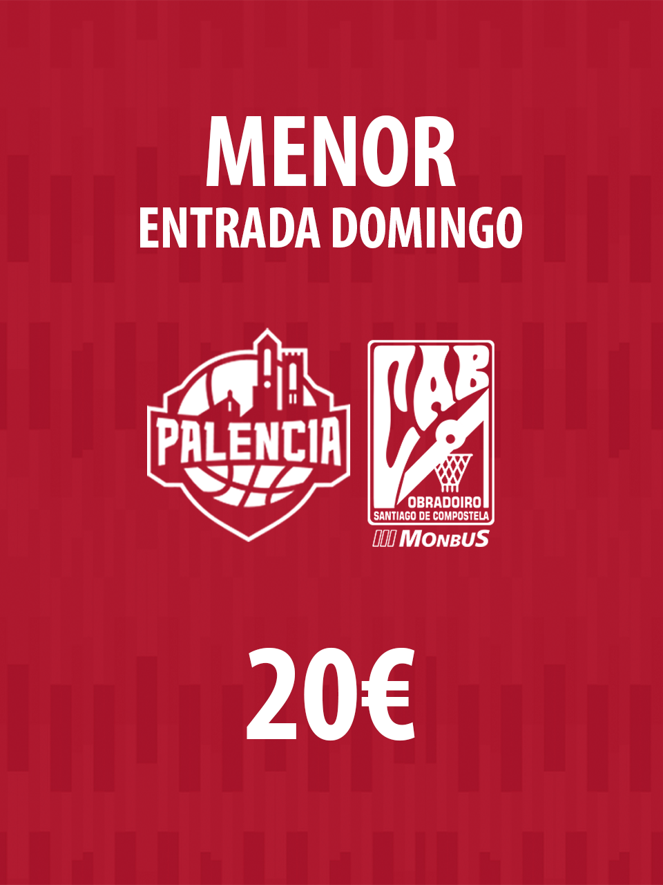 Entrada Menor Domingo (Super Agropal Palencia)