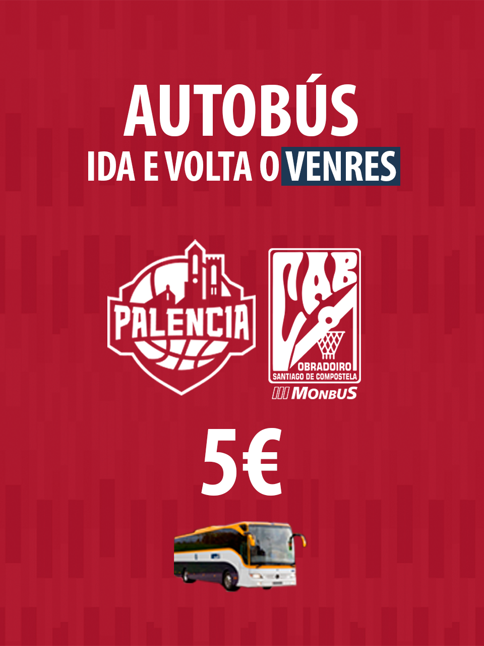 Autobús Viernes (ida y vuelta) (Palencia)